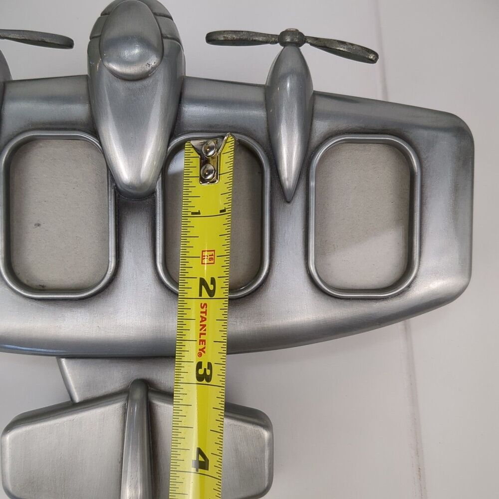 Airplane Photo Picture Frame Metal by Malden Plane Pilot Gift Aviation Decor - Picture 7 of 9